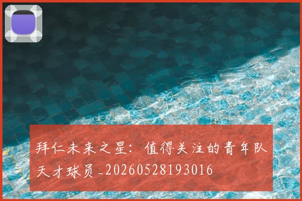 拜仁未来之星：值得关注的青年队天才球员_20260528193016